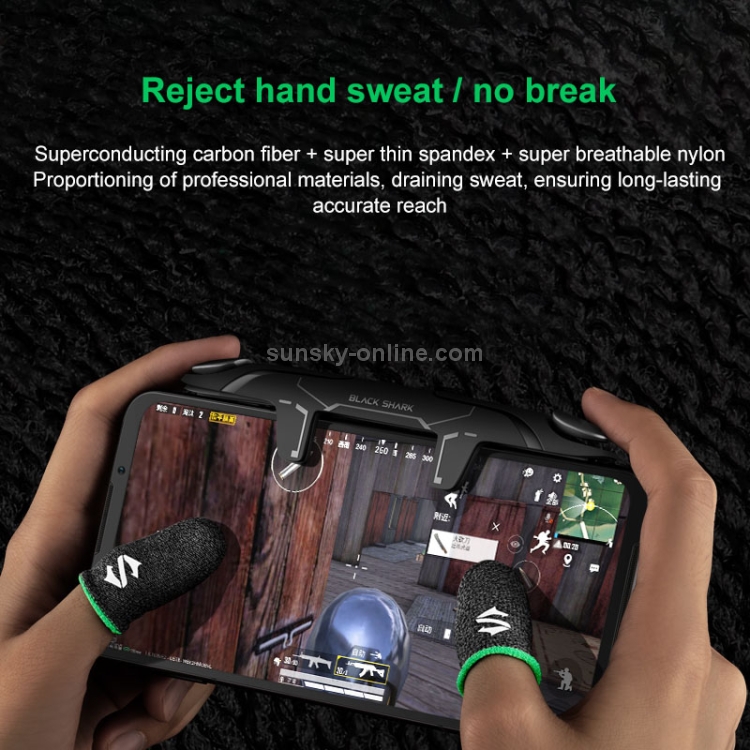 Original Xiaomi BlackShark E-sports Game Sweat-proof Anti-skid Finger Sleeve Original Xiaomi BlackShark E-sports Game Sweat-proof Anti-skid Finger Sleeve