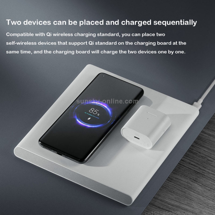 Original Xiaomi MDY-12-EE 20W Smart Tracking Wireless Charger, US Plug (White) Original Xiaomi MDY-12-EE 20W Smart Tracking Wireless Charger, US Plug (White)