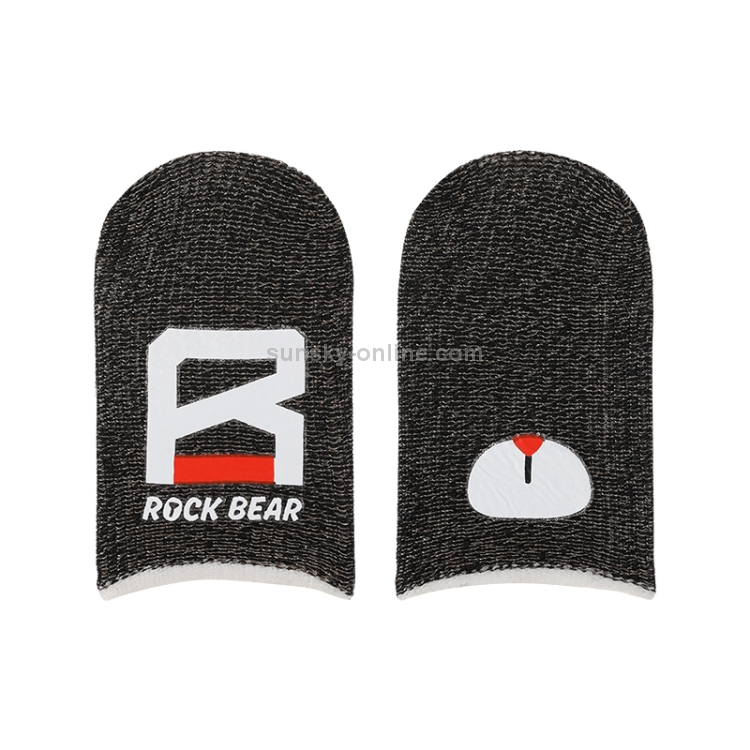 ROCK i27 Super Conductive Silver Fiber Anti-sweat Sensitive Touch Gaming Finger Cover for Thumb / Index Finger ROCK i27 Super Conductive Silver Fiber Anti-sweat Sensitive Touch Gaming Finger Cover for Thumb / Index Finger