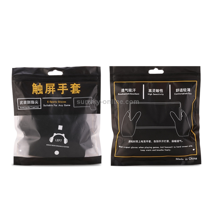 ROCK i28 Super Conductive Silver Fiber Anti-sweat Sensitive Touch Gaming Gloves ROCK i28 Super Conductive Silver Fiber Anti-sweat Sensitive Touch Gaming Gloves