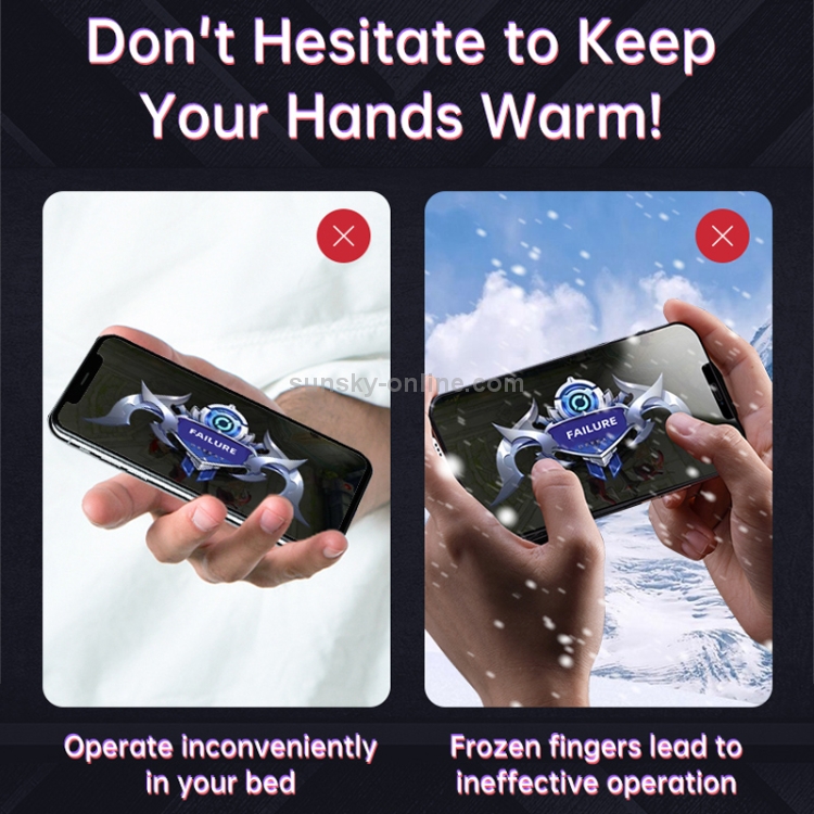 ROCK i28 Super Conductive Silver Fiber Anti-sweat Sensitive Touch Gaming Gloves ROCK i28 Super Conductive Silver Fiber Anti-sweat Sensitive Touch Gaming Gloves