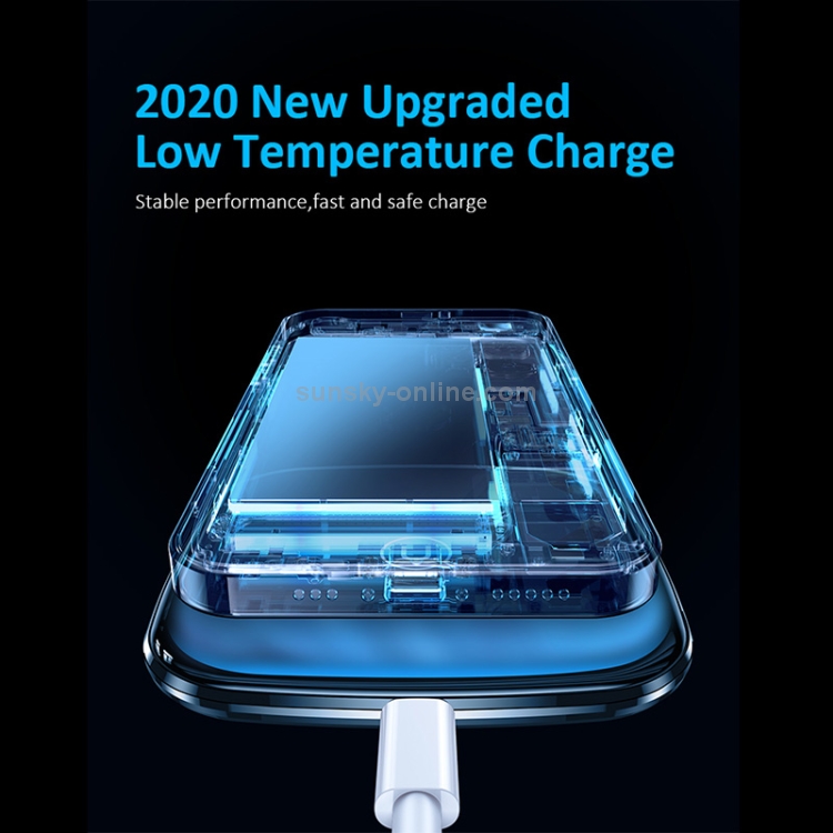 USAMS US-CD154 15W Zinc Alloy Ultra-thin Wireless Charger USAMS US-CD154 15W Zinc Alloy Ultra-thin Wireless Charger