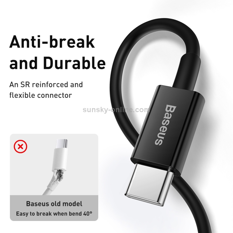 Baseus Superior Series CATLYS-C01 PD 20W USB-C / Type-C to 8 Pin Interface Fast Charging Data Cable, Cable Length: 2m(Black) Baseus Superior Series CATLYS-C01 PD 20W USB-C / Type-C to 8 Pin Interface Fast Charging Data Cable, Cable Length: 2m(Black)