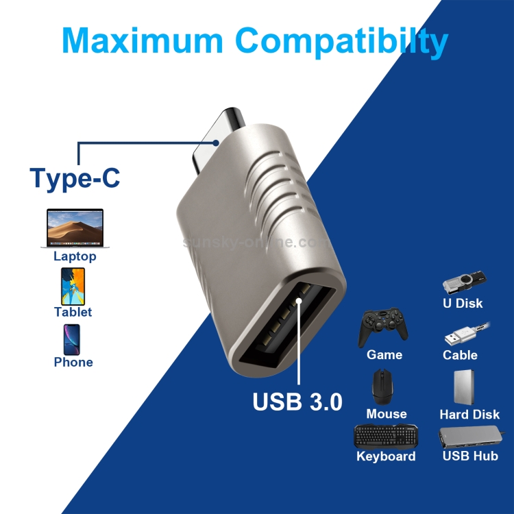 Achetez UC-148 Type-C Male à Femme Câble USB-C Avec Bouton de