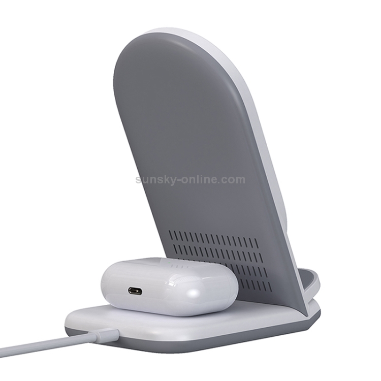 WIWU 18W Power Air 2 in 1 Wireless Charger for Smart Phones & Wireless Earphone WIWU 18W Power Air 2 in 1 Wireless Charger for Smart Phones & Wireless Earphone