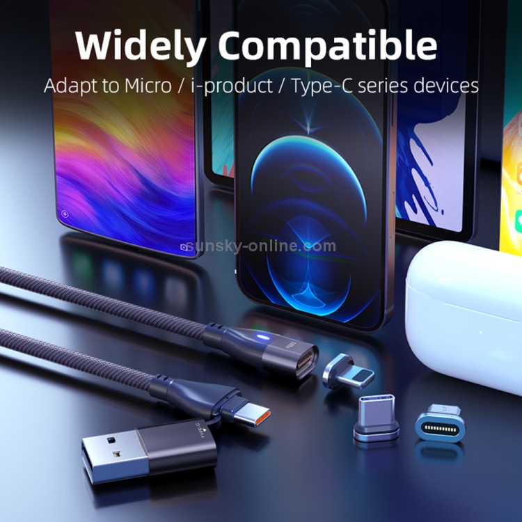 Type C Keysion Led Magnetic Usb Cable Fast Charging KEYSION