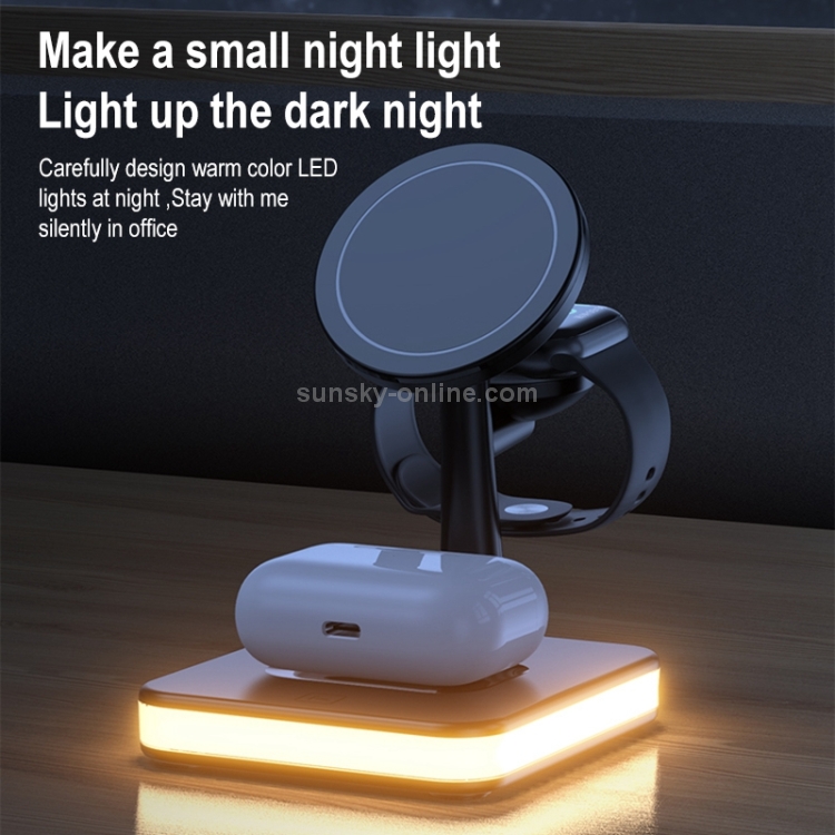 991 3 in 1 15W Induction Wireless Fast Charging with