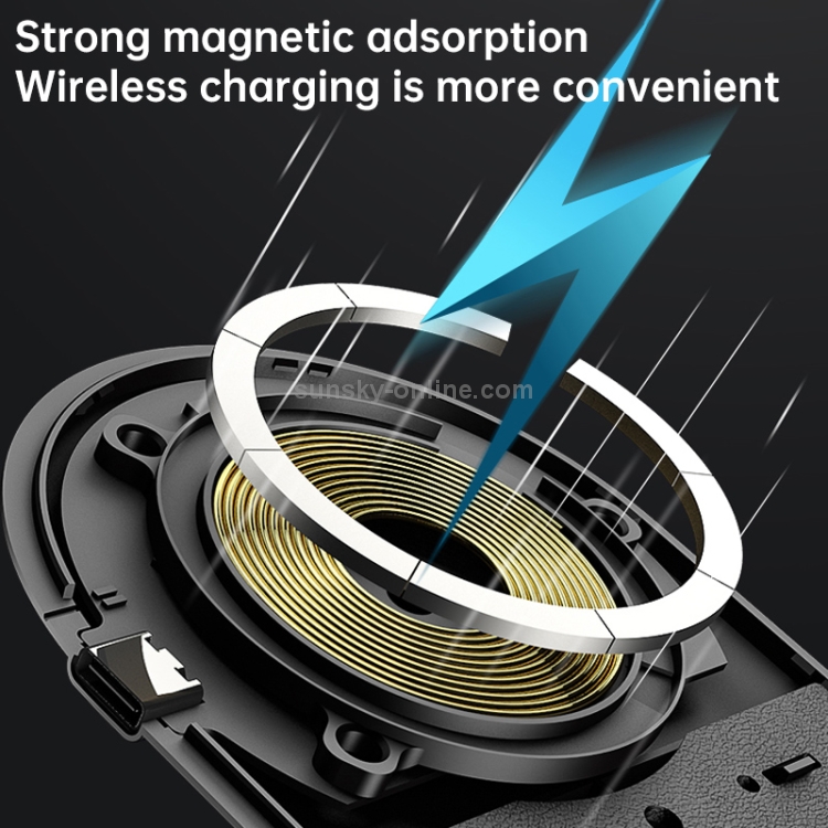 WS39 15W MagSafe Magnetic Foldable Dual Wireless Charger Base for Mobile Phones & Apple Watches & AirPods (White) WS39 15W MagSafe Magnetic Foldable Dual Wireless Charger Base for Mobile Phones & Apple Watches & AirPods (White)