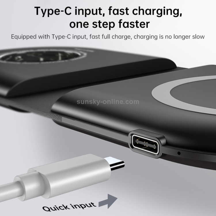 WS39A 15W Foldable Dual Wireless Charger Base for Mobile Phones & Apple Watches & AirPods(Black) WS39A 15W Foldable Dual Wireless Charger Base for Mobile Phones & Apple Watches & AirPods(Black)