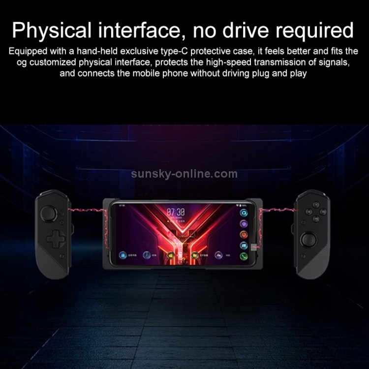 ASUS ROG Phone 3 Dual Control Gaming Handle 3 Full Version (Black) ASUS ROG Phone 3 Dual Control Gaming Handle 3 Full Version (Black)