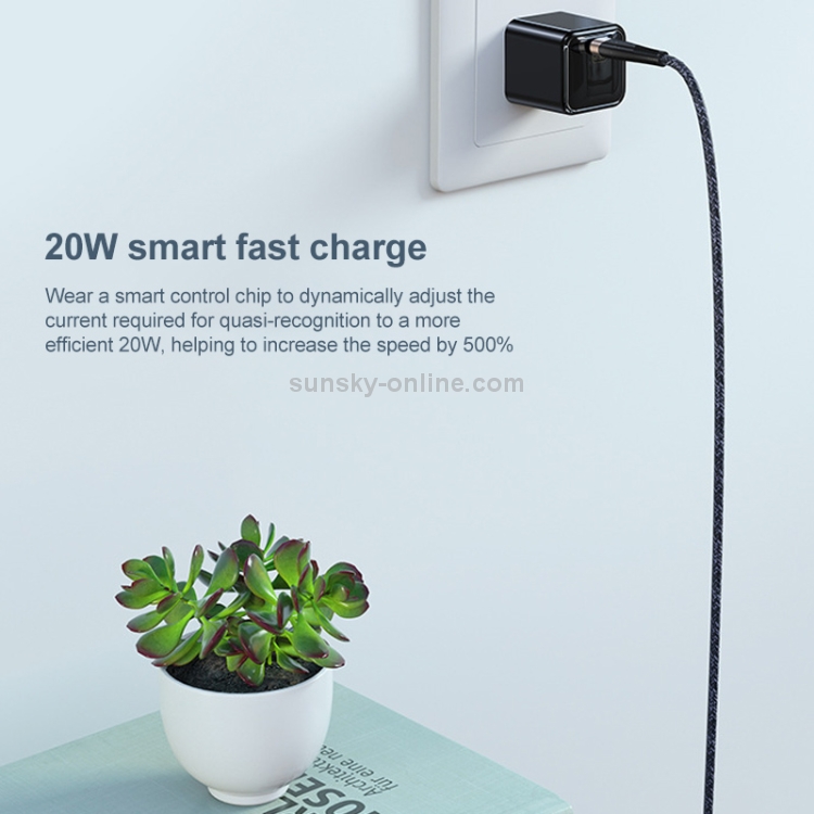 CAFELE 20W PD Type-C Port Mini Quick Charger, US Plug CAFELE 20W PD Type-C Port Mini Quick Charger, US Plug