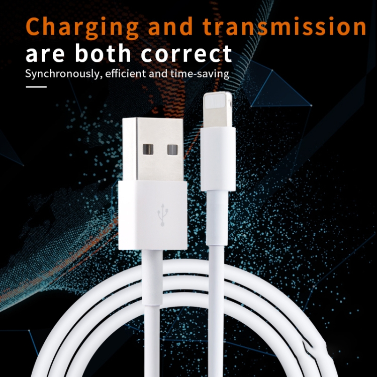 IVON CA19 2.4A USB to 8 Pin Fast Charge Data Cable for iPhone, iPad, Length: 1m IVON CA19 2.4A USB to 8 Pin Fast Charge Data Cable for iPhone, iPad, Length: 1m