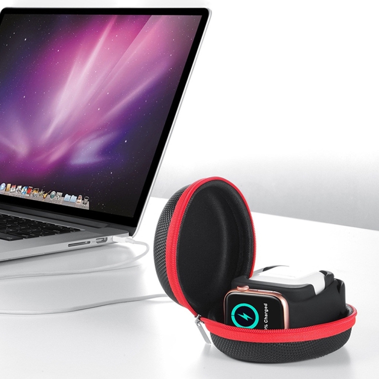 3 in 1 Charger Holder Base for Watch & AirPods with Zippered Storage Bag & Carabiner 3 in 1 Charger Holder Base for Watch & AirPods with Zippered Storage Bag & Carabiner