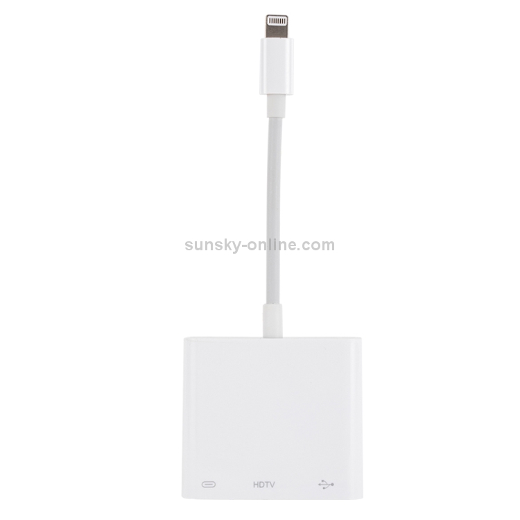 P18 3 in 1 USB + HDMI + 8 Pin to 8 Pin Adapter P18 3 in 1 USB + HDMI + 8 Pin to 8 Pin Adapter