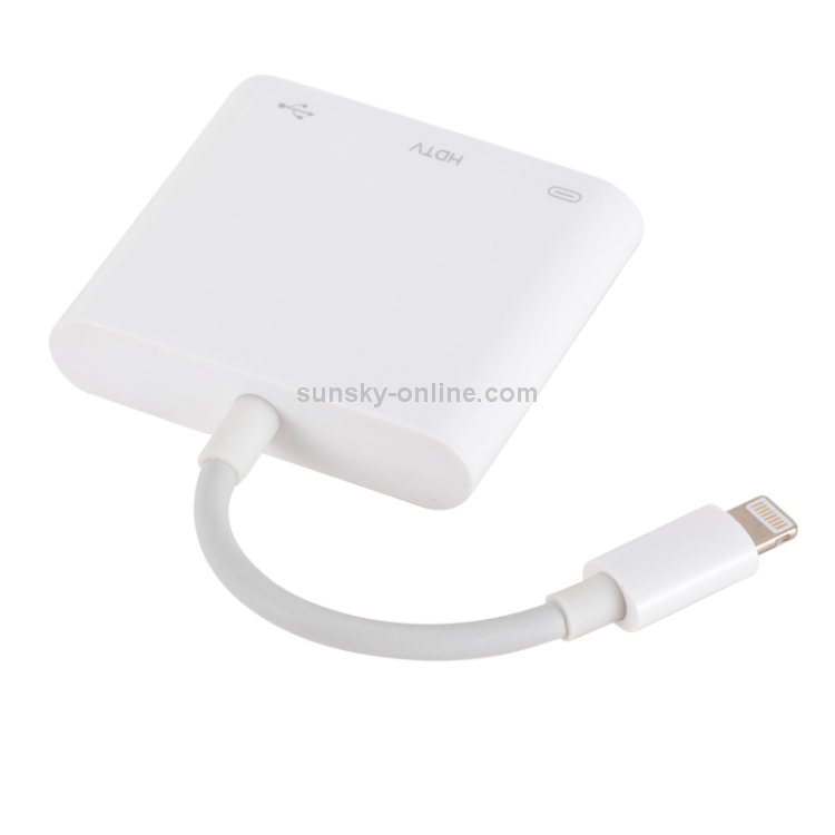 P18 3 in 1 USB + HDMI + 8 Pin to 8 Pin Adapter P18 3 in 1 USB + HDMI + 8 Pin to 8 Pin Adapter