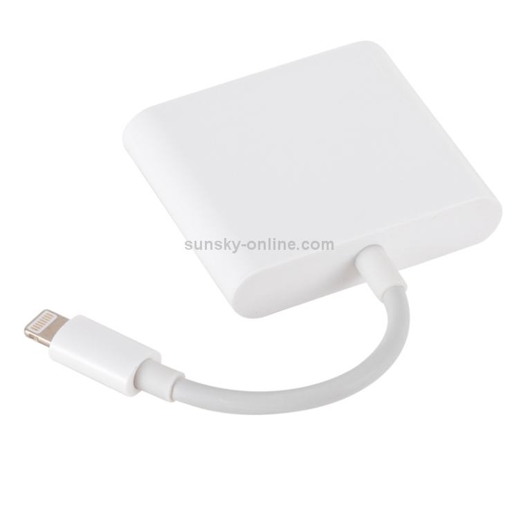 P18 3 in 1 USB + HDMI + 8 Pin to 8 Pin Adapter P18 3 in 1 USB + HDMI + 8 Pin to 8 Pin Adapter