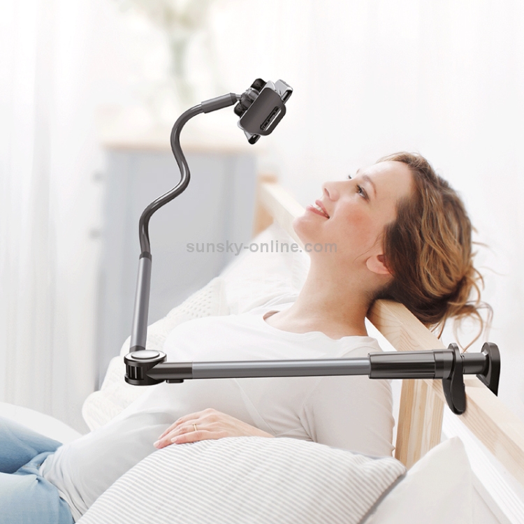 Baseus Otaku Life Rotary Adjustment Mobile Phone Tablet Lazy Holder(Dark Gray)