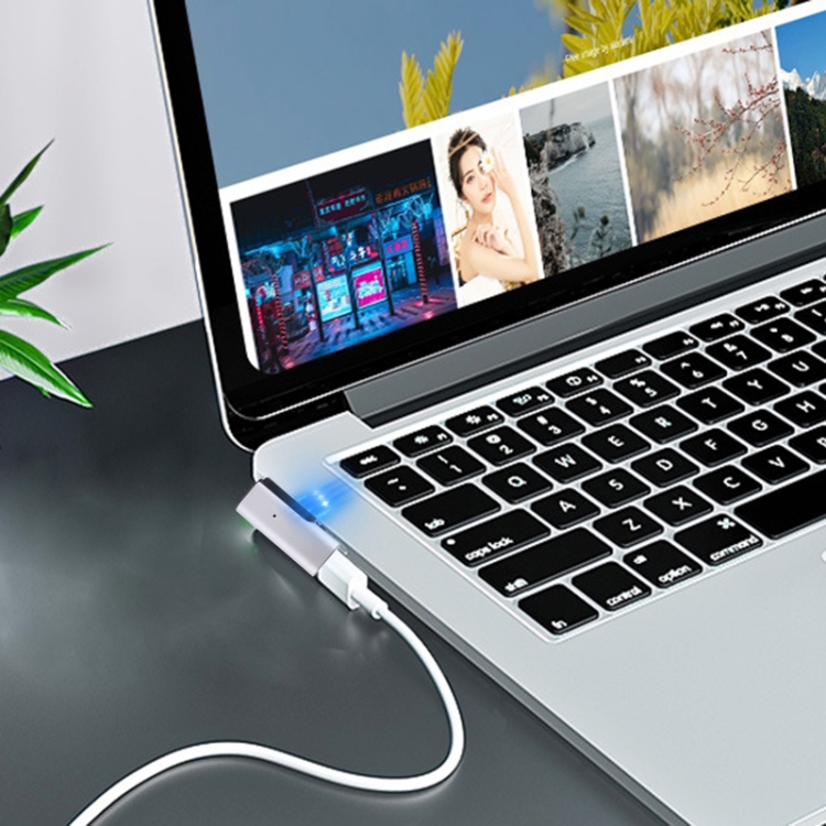 USB-C / Type-C to Magsafe 3 PD Fast Charge Adapter (Silver) USB-C / Type-C to Magsafe 3 PD Fast Charge Adapter (Silver)