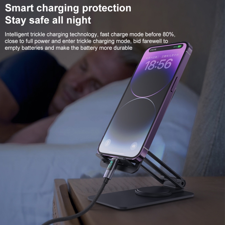 Yesido CA157 PD27W USB-C / Type-C to 8 Pin Digital Display Charging Data Cable, Cable Length: 1.2m (Black) Yesido CA157 PD27W USB-C / Type-C to 8 Pin Digital Display Charging Data Cable, Cable Length: 1.2m (Black)