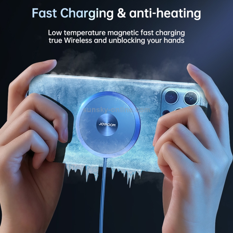 JOYROOM JR-A29 15W Metal Magnetic Fast Charging Wireless Charger for iPhone 12 Series (Black) JOYROOM JR-A29 15W Metal Magnetic Fast Charging Wireless Charger for iPhone 12 Series (Black)