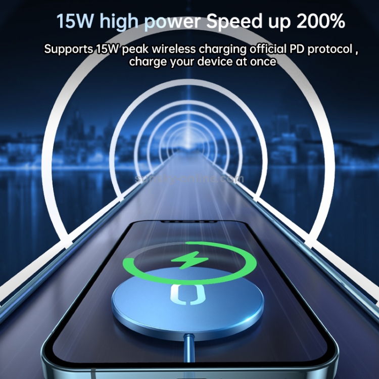 JOYROOM JR-A29 15W Metal Magnetic Fast Charging Wireless Charger for iPhone 12 Series (Black) JOYROOM JR-A29 15W Metal Magnetic Fast Charging Wireless Charger for iPhone 12 Series (Black)