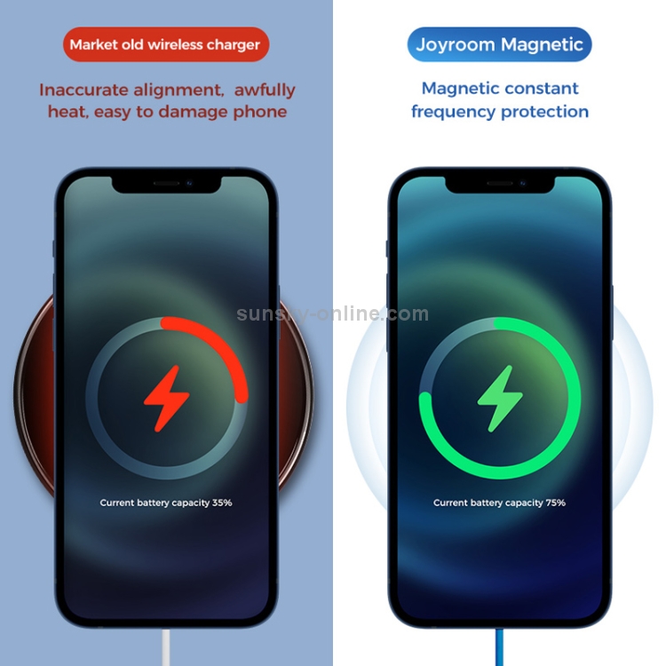 JOYROOM JR-A29 15W Metal Magnetic Fast Charging Wireless Charger for iPhone 12 Series (Black) JOYROOM JR-A29 15W Metal Magnetic Fast Charging Wireless Charger for iPhone 12 Series (Black)