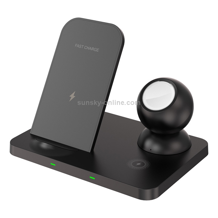 W57 3 In 1 Wireless Charger Holder Charging Station for iPhone / Apple Watch / AirPods W57 3 In 1 Wireless Charger Holder Charging Station for iPhone / Apple Watch / AirPods