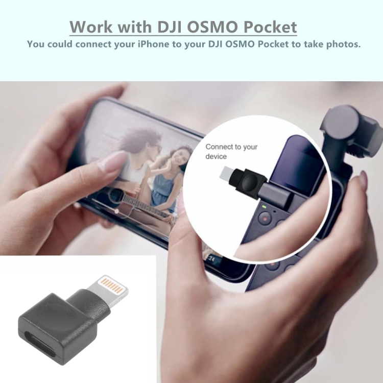 8 Pin Female to 8 Pin Male Trapezoid Adapter (Black) - 5