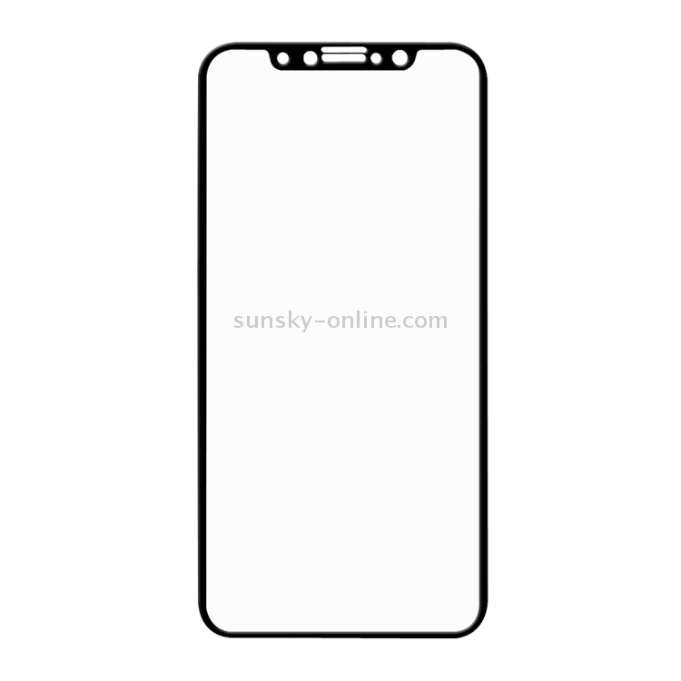 For iPhone X 5pcs ENKAY Hat-Prince 0.26mm 9H Surface Hardness 2.5D Explosion-proof Full Screen Tempered Glass Screen Film (Black) For iPhone X 5pcs ENKAY Hat-Prince 0.26mm 9H Surface Hardness 2.5D Explosion-proof Full Screen Tempered Glass Screen Film (Black)