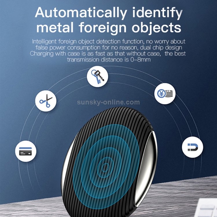 TOTUDESIGN CACW-018 Armor Series 10W Intelligent Foreign Object Detection Function Wireless Charger (Blue) TOTUDESIGN CACW-018 Armor Series 10W Intelligent Foreign Object Detection Function Wireless Charger (Blue)