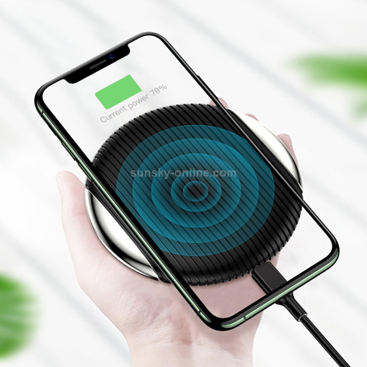 TOTUDESIGN CACW-018 Armor Series 10W Intelligent Foreign Object Detection Function Wireless Charger (Blue) TOTUDESIGN CACW-018 Armor Series 10W Intelligent Foreign Object Detection Function Wireless Charger (Blue)