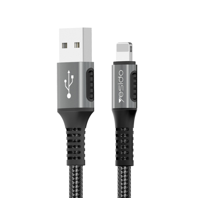 Yesido CA36 5A USB to 8 Pin Charging Cable, Length: 1.2m Yesido CA36 5A USB to 8 Pin Charging Cable, Length: 1.2m