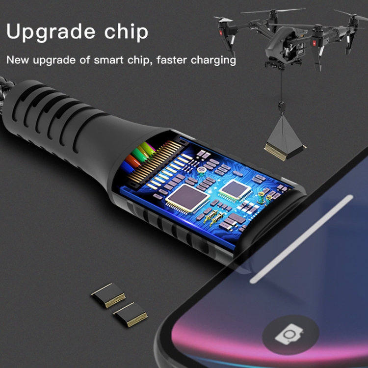 Yesido CA36 5A USB to 8 Pin Charging Cable, Length: 1.2m Yesido CA36 5A USB to 8 Pin Charging Cable, Length: 1.2m