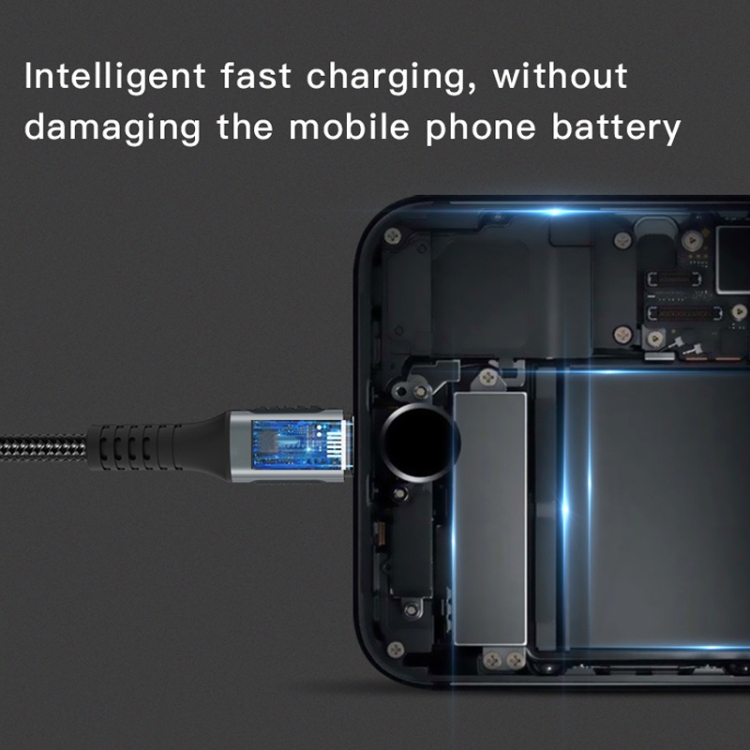 Yesido CA36 5A USB to 8 Pin Charging Cable, Length: 1.2m Yesido CA36 5A USB to 8 Pin Charging Cable, Length: 1.2m