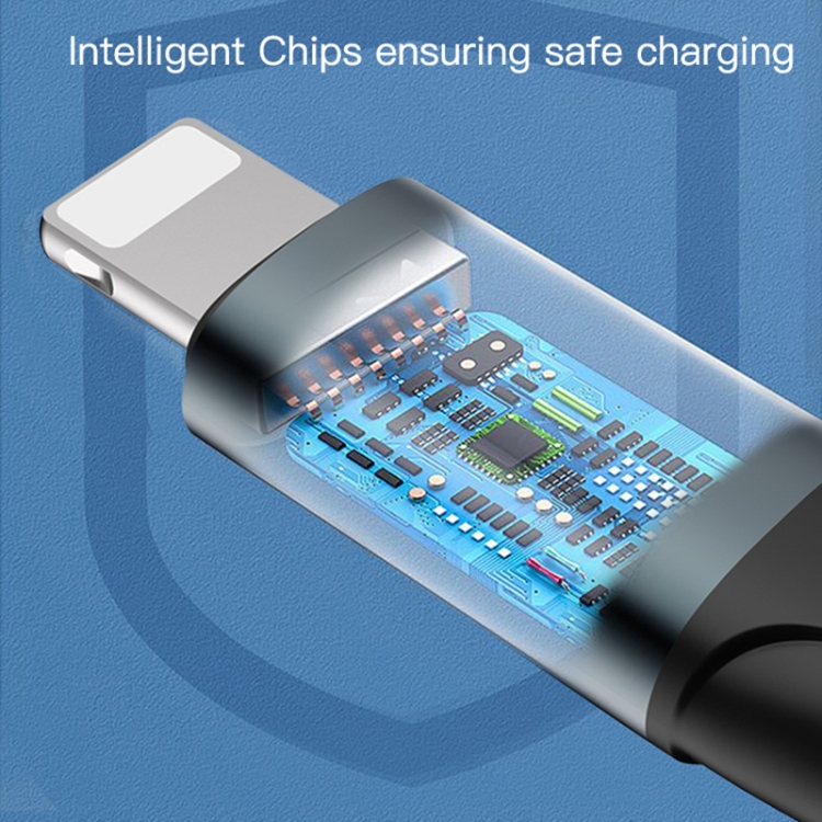 Yesido CA62 2.4A USB to 8 Pin Charging Cable, Length: 1.2m Yesido CA62 2.4A USB to 8 Pin Charging Cable, Length: 1.2m