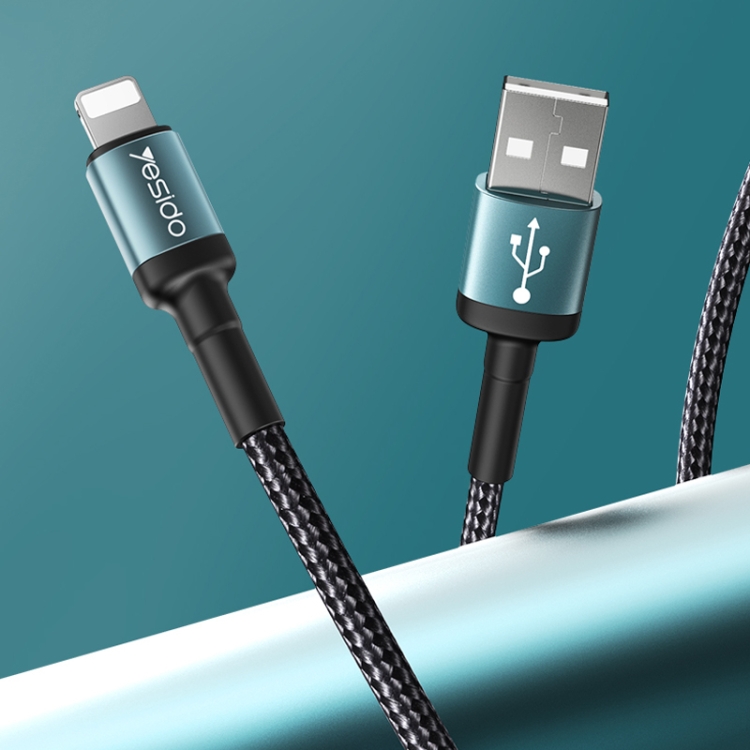 Yesido CA74 2.4A USB to 8 Pin Charging Cable, Length: 1.2m Yesido CA74 2.4A USB to 8 Pin Charging Cable, Length: 1.2m