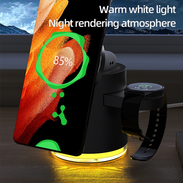 C16 15W 4 in 1 Multifunctional Foldable Magnetic Wireless Charger (Black) C16 15W 4 in 1 Multifunctional Foldable Magnetic Wireless Charger (Black)
