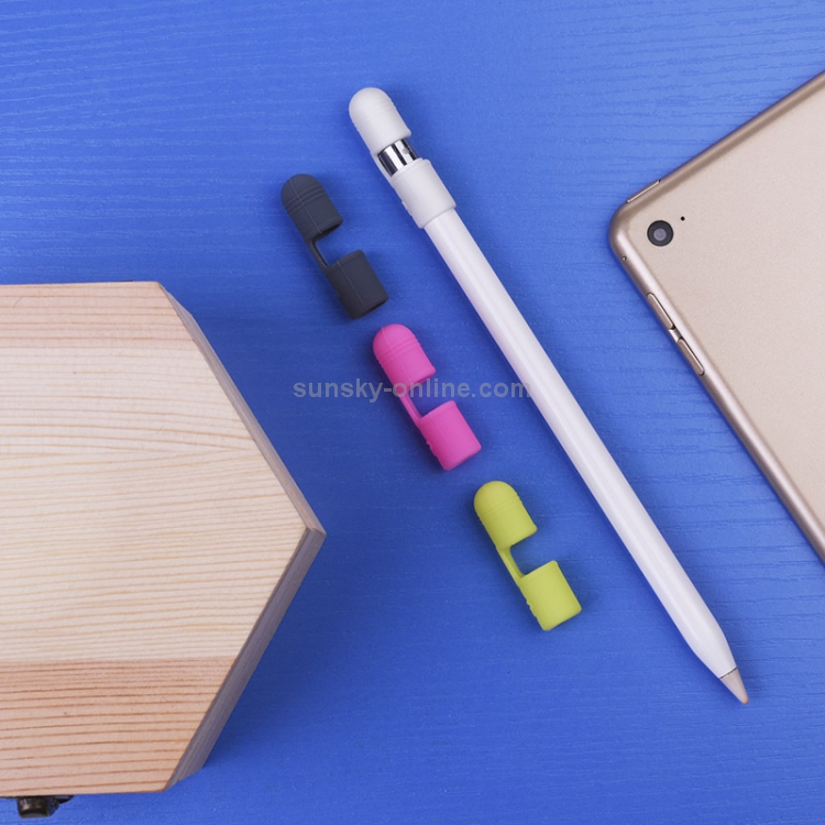 Multi-function Anti Lost Silicone Protective Cap Cover for Apple Pencil(Pink) Multi-function Anti Lost Silicone Protective Cap Cover for Apple Pencil(Pink)