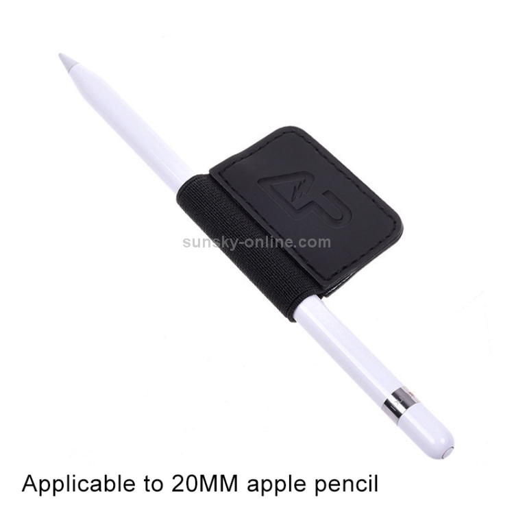 Elastic Rope Holder Sticker Leather Case Cover for Apple Pencil, Elastic Rope Width: 20mm Elastic Rope Holder Sticker Leather Case Cover for Apple Pencil, Elastic Rope Width: 20mm
