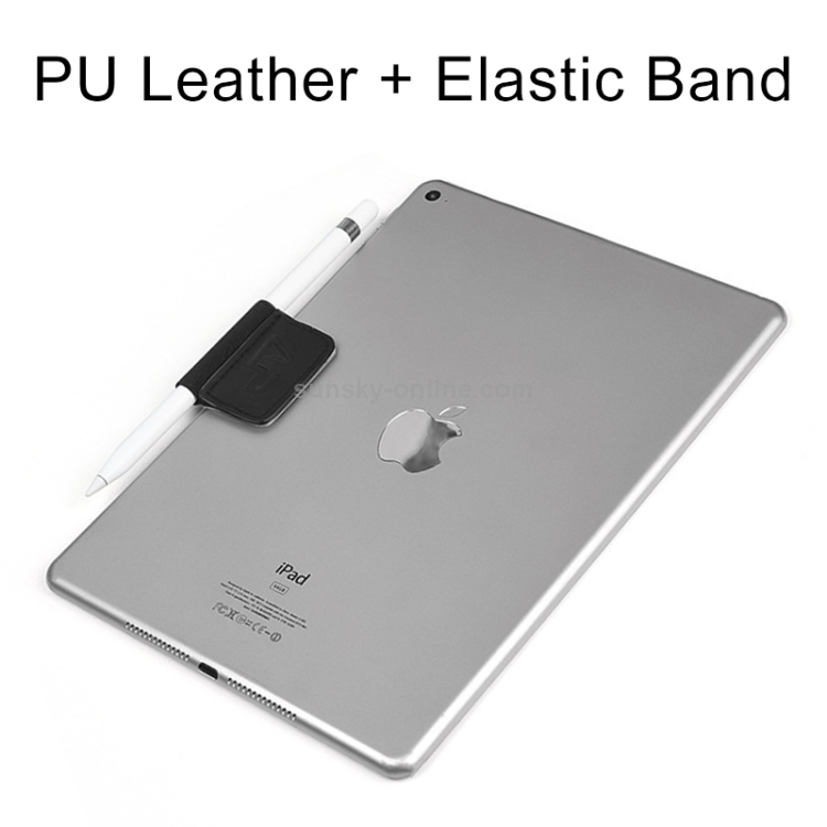 Elastic Rope Holder Sticker Leather Case Cover for Apple Pencil, Elastic Rope Width: 20mm Elastic Rope Holder Sticker Leather Case Cover for Apple Pencil, Elastic Rope Width: 20mm