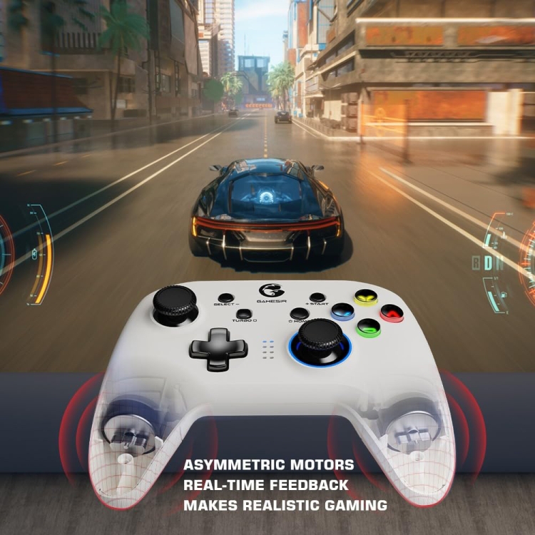 GameSir T4 Pro 2.4G Wireless Gamepad Game Controller with USB Receiver for PC / Switch / iOS / Android GameSir T4 Pro 2.4G Wireless Gamepad Game Controller with USB Receiver for PC / Switch / iOS / Android