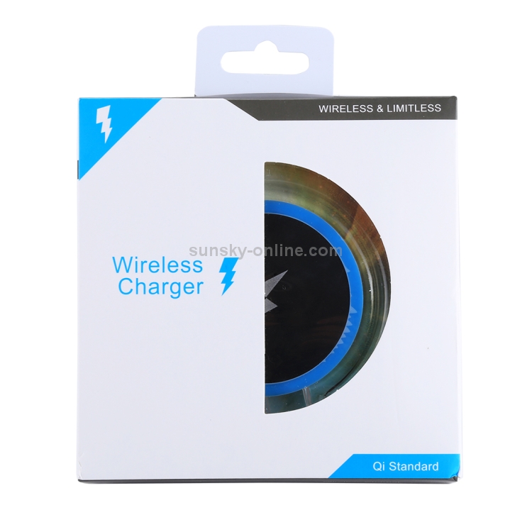 H8 5W 5V / 1A Universal Transparent Frame Qi Standard Fast Wireless Charger with Indicator Light H8 5W 5V / 1A Universal Transparent Frame Qi Standard Fast Wireless Charger with Indicator Light