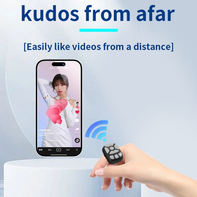 S22 Portable Smart Wireless Bluetooth Ring Remote Control (Pink) S22 Portable Smart Wireless Bluetooth Ring Remote Control (Pink)