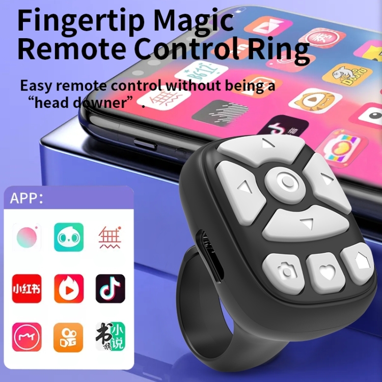 S22 Portable Smart Wireless Bluetooth Ring Remote Control (Pink) S22 Portable Smart Wireless Bluetooth Ring Remote Control (Pink)