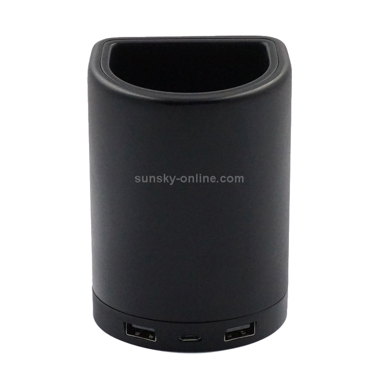 Hongsamde CD-1057 10W QI Pen Holder Shape Wireless Charger for All QI Wireless Charging Devices, with USB-C / Type-C & Dual USB Interfaces Hongsamde CD-1057 10W QI Pen Holder Shape Wireless Charger for All QI Wireless Charging Devices, with USB-C / Type-C & Dual USB Interfaces