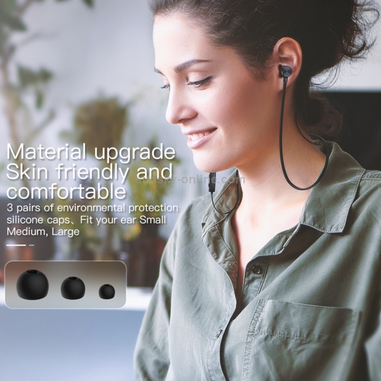 KUULAA M2 Bluetooth 4.2 Magnetic Sport Bluetooth Earphone (Black) KUULAA M2 Bluetooth 4.2 Magnetic Sport Bluetooth Earphone (Black)
