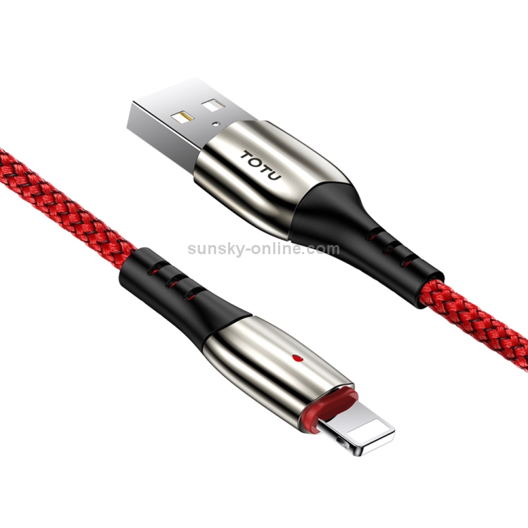 TOTUDESIGN BL-002 Bright Sereis 3A USB to 8 Pin Fast Charging Data Sync Cable, Length: 1.2m(Green) TOTUDESIGN BL-002 Bright Sereis 3A USB to 8 Pin Fast Charging Data Sync Cable, Length: 1.2m(Green)