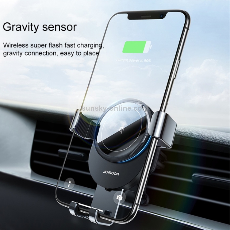 JOYROOM JR-ZS212 Blue Whale Car Dashboard Wireless Charging Mobile Phone Gravity Bracket Holder (Dark Gray) JOYROOM JR-ZS212 Blue Whale Car Dashboard Wireless Charging Mobile Phone Gravity Bracket Holder (Dark Gray)