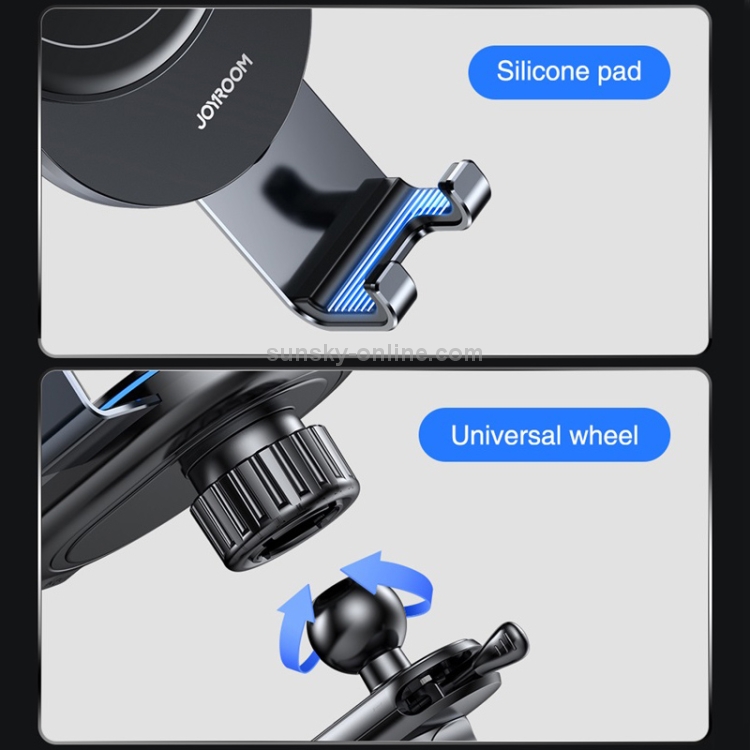 JOYROOM JR-ZS212 Blue Whale Car Air Outlet Wireless Charging Mobile Phone Gravity Bracket Holder(Dark Gray) JOYROOM JR-ZS212 Blue Whale Car Air Outlet Wireless Charging Mobile Phone Gravity Bracket Holder(Dark Gray)