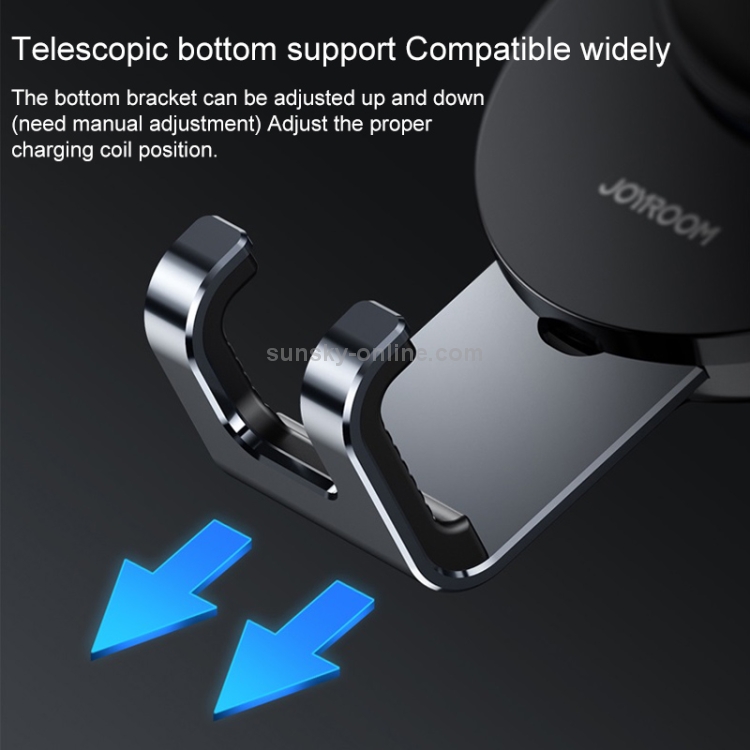 JOYROOM JR-ZS212 Blue Whale Car Air Outlet Wireless Charging Mobile Phone Gravity Bracket Holder(Dark Gray) JOYROOM JR-ZS212 Blue Whale Car Air Outlet Wireless Charging Mobile Phone Gravity Bracket Holder(Dark Gray)